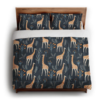 Safari Giraffes in King (104" x 88") Size