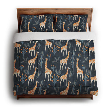 Safari Giraffes in King (104" x 88") Size