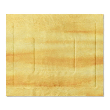 Ophelia Watercolor Yellow Balayage in King (104" x 88") Size