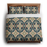 Merrin Blue & Ivory in King (104" x 88") Size