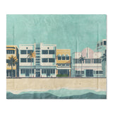 Art Deco Beach in King (104" x 88") Size