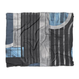 Gordian Dark Blue in King (104" x 88") Size