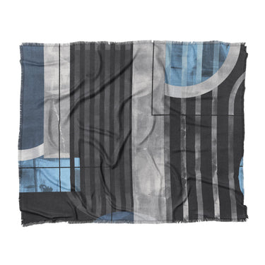 Gordian Dark Blue in King (104" x 88") Size