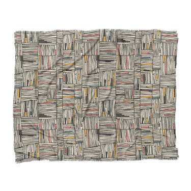 Atticus Multicolor Crosshatch in King (104" x 88") Size