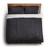 Euclid Black & Purple in King (104" x 88") Size