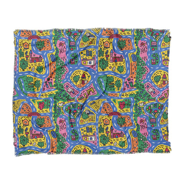 Kids Road Map in King (104" x 88") Size