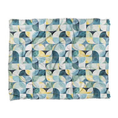 Aeolus Blue Green in King (104" x 88") Size