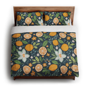 Lemon and Sage in King (104" x 88") Size