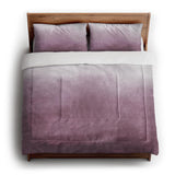 Kieran Watercolor Mauve Ombre in King (104" x 88") Size