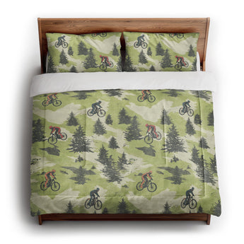 Mountain Bike Park in King (104" x 88") Size