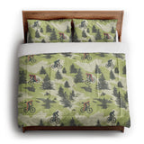 Mountain Bike Park in King (104" x 88") Size