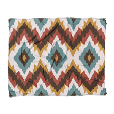 Dyani Sky & Umber in King (104" x 88") Size