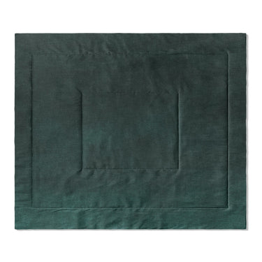 Keanu Watercolor Deep Teal Ombre in King (104" x 88") Size