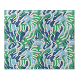 Leonardo Blue Green in King (104" x 88") Size