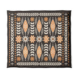 Topanga Black & Yellow in King (104" x 88") Size