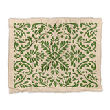 Floranna Ivory & Green in King (104" x 88") Size