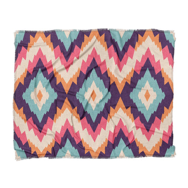Dyani Magenta & Cyan in King (104" x 88") Size