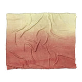 Kieran Watercolor Peach Ombre in King (104" x 88") Size