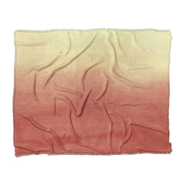 Kieran Watercolor Peach Ombre in King (104" x 88") Size