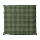 Buffalo Plaid Dark Olive in King (104" x 88") Size