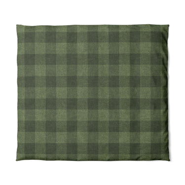 Buffalo Plaid Dark Olive in King (104" x 88") Size