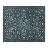 Durand Navy Blue in King (104" x 88") Size