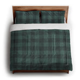 Buffalo Plaid Deep Teal in King (104" x 88") Size