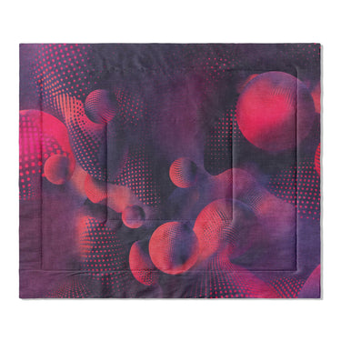 Bodolo Purple & Magenta in King (104" x 88") Size