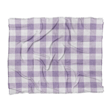 Buffalo Plaid Lilac in King (104" x 88") Size