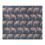 Tribal Prawns in King (104" x 88") Size