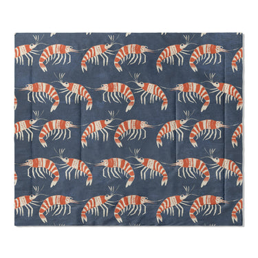 Tribal Prawns in King (104" x 88") Size