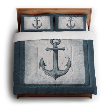 Coastal Anchor in King (104" x 88") Size