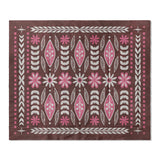 Topanga Burgundy & Pink in King (104" x 88") Size