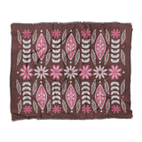 Topanga Burgandy & Pink in King (104" x 88") Size