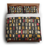 Milo Black Red & Yellow in King (104" x 88") Size
