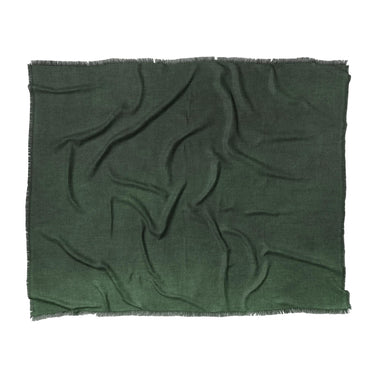 Keanu Watercolor Dark Green Ombre in King (104" x 88") Size