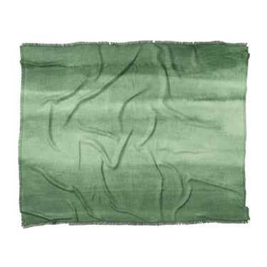 Jacinda Watercolor Green Ombre in King (104" x 88") Size