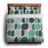 Otto Turquoise in King (104" x 88") Size