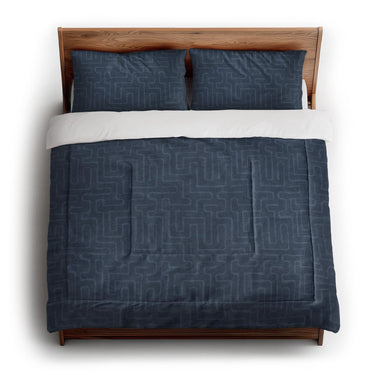 Terra Blue in King (104" x 88") Size