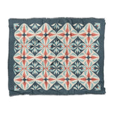 Elliot Blue & Orange in King (104" x 88") Size