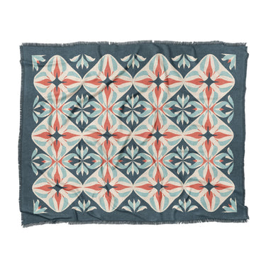 Elliot Blue & Orange in King (104" x 88") Size