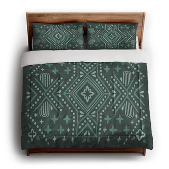 Durand Deep Turquoise in King (104" x 88") Size