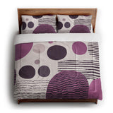 Charl Violet in King (104" x 88") Size