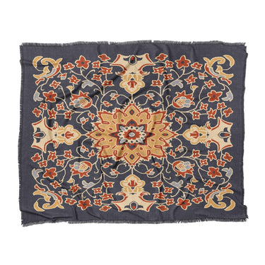 Baldwin Navy & Red in King (104" x 88") Size
