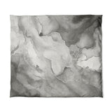 Zephyr Watercolor Grey in King (104" x 88") Size