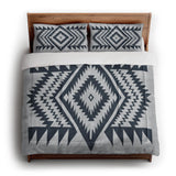 Reyno Navy & Stone in King (104" x 88") Size