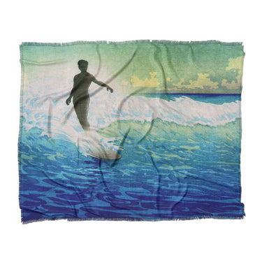 Hawaii Surfer by Charles Bartlett in King (104" x 88") Size