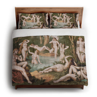Female Bathers in King (104" x 88") Size