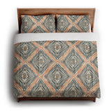 Boden Orange & Blue in King (104" x 88") Size