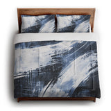Emil Navy Blue in King (104" x 88") Size